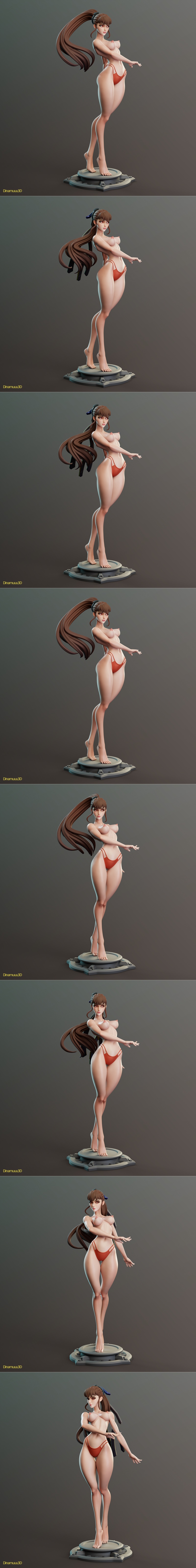 Dinamuuu3D出品《Eve》3D打印模型|Dinamuuu3D – Eve – 3D Print Model STL