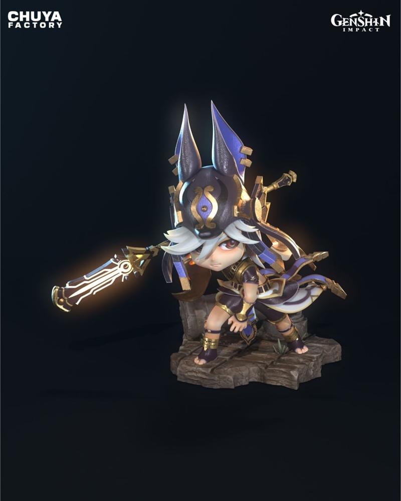 楚亚工厂 - 赛诺小可爱 - 3D打印模型|Chuya Factory – Cyno Chibi – 3D Print Model STL