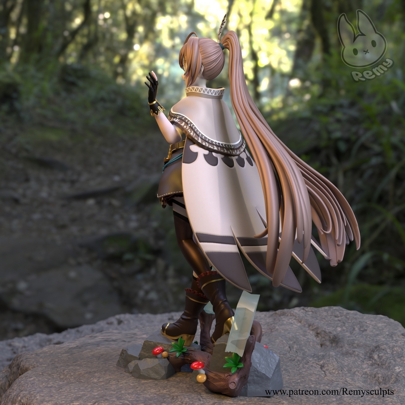 纳米希缪梅——Hololive——3D打印模型|Nanashi Mumei – Hololive – 3D Print Model