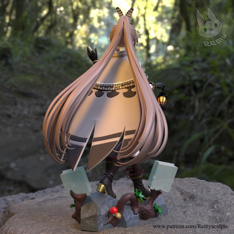 纳米希缪梅——Hololive——3D打印模型|Nanashi Mumei – Hololive – 3D Print Model