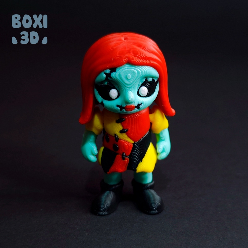 Boxi3D - 萨莉 - 3D打印模型|Boxi3D – Sally – 3D Print Model