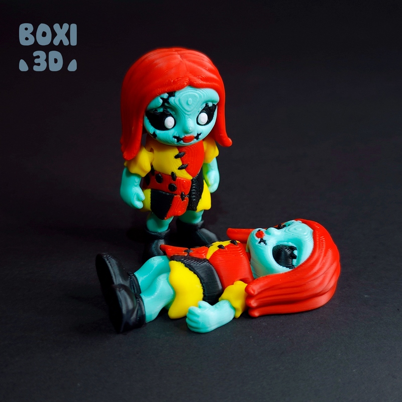 Boxi3D - 萨莉 - 3D打印模型|Boxi3D – Sally – 3D Print Model