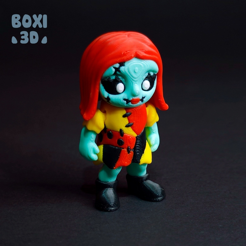 Boxi3D - 萨莉 - 3D打印模型|Boxi3D – Sally – 3D Print Model