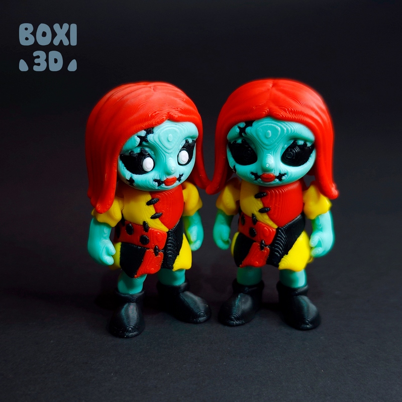 Boxi3D - 萨莉 - 3D打印模型|Boxi3D – Sally – 3D Print Model