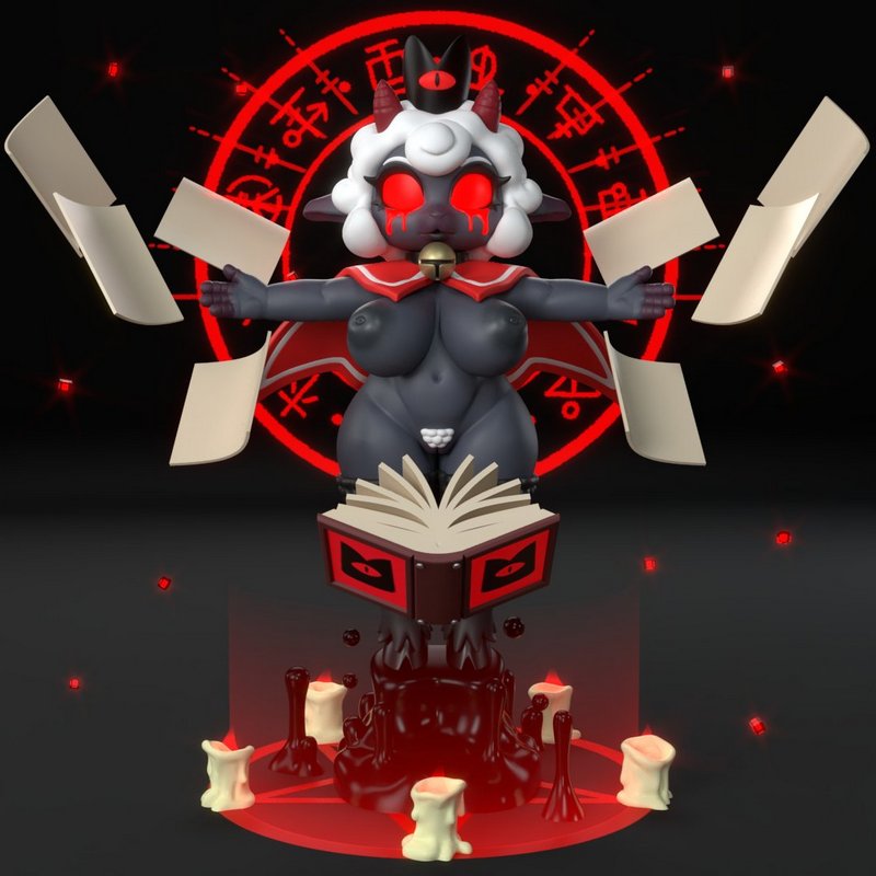 General Buta - 羊之物语 - 3D打印模型|General Buta – The Lamb – 3D Print Model