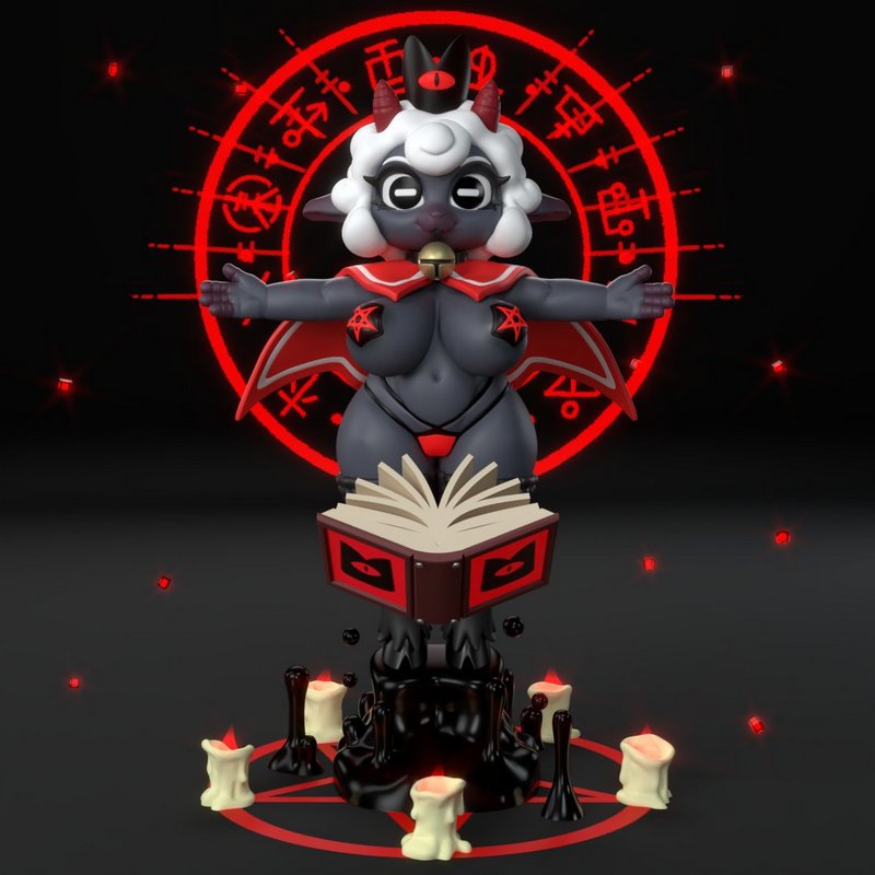 General Buta - 羊之物语 - 3D打印模型|General Buta – The Lamb – 3D Print Model