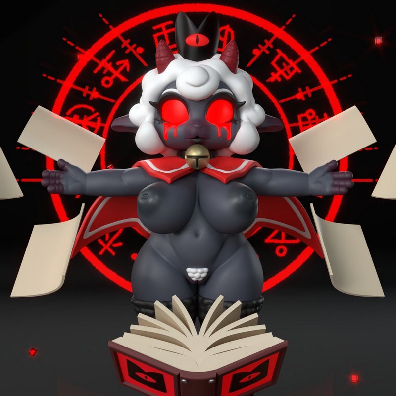 General Buta - 羊之物语 - 3D打印模型|General Buta – The Lamb – 3D Print Model