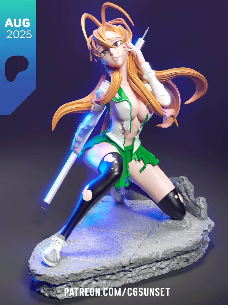 米山莉奈 3D打印模型|Rei Miyamoto – 3D Print Model