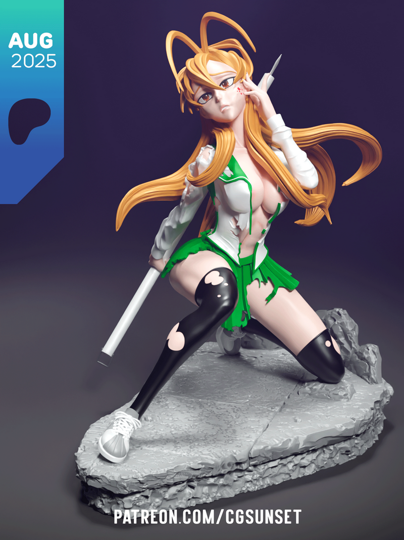 米山莉奈 3D打印模型|Rei Miyamoto – 3D Print Model