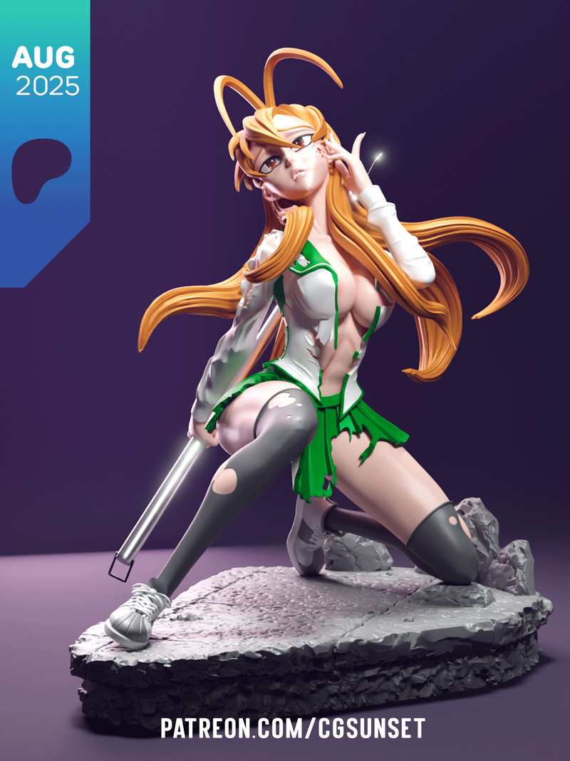 米山莉奈 3D打印模型|Rei Miyamoto – 3D Print Model