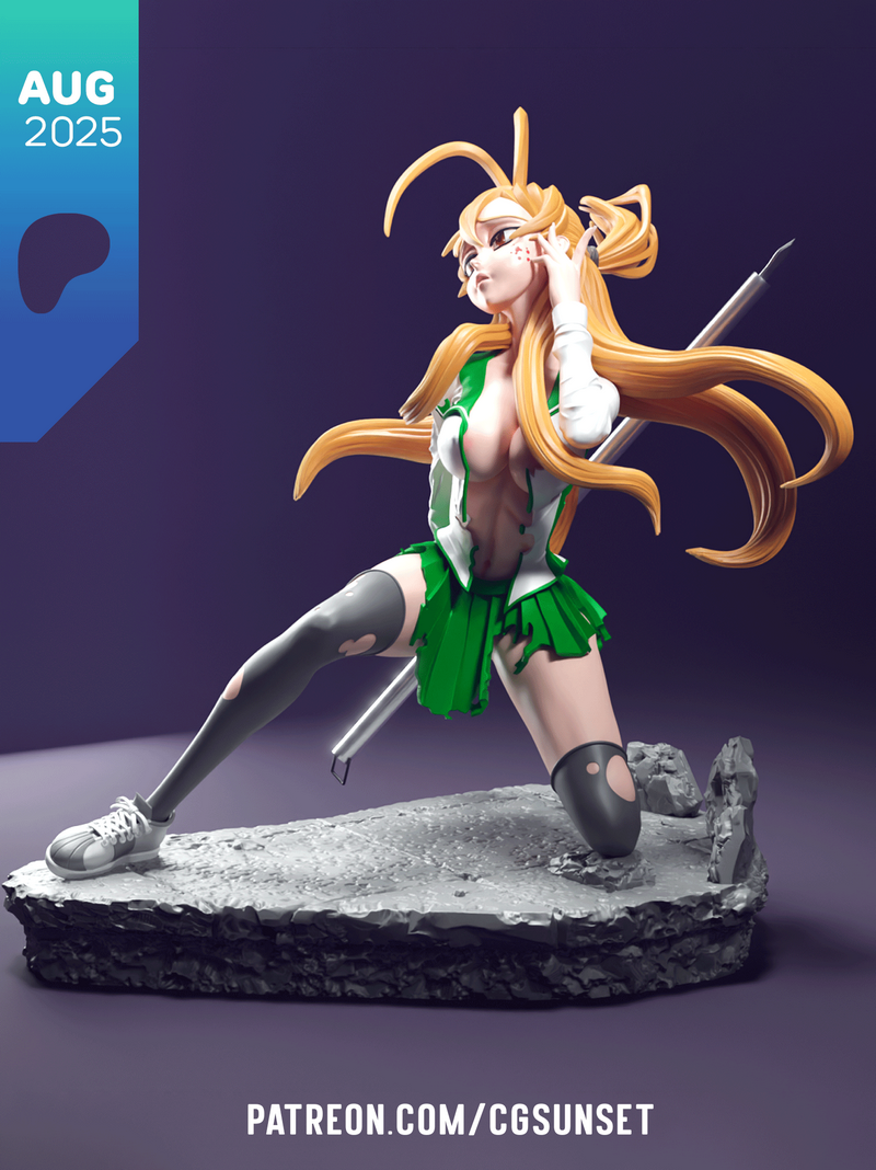 米山莉奈 3D打印模型|Rei Miyamoto – 3D Print Model