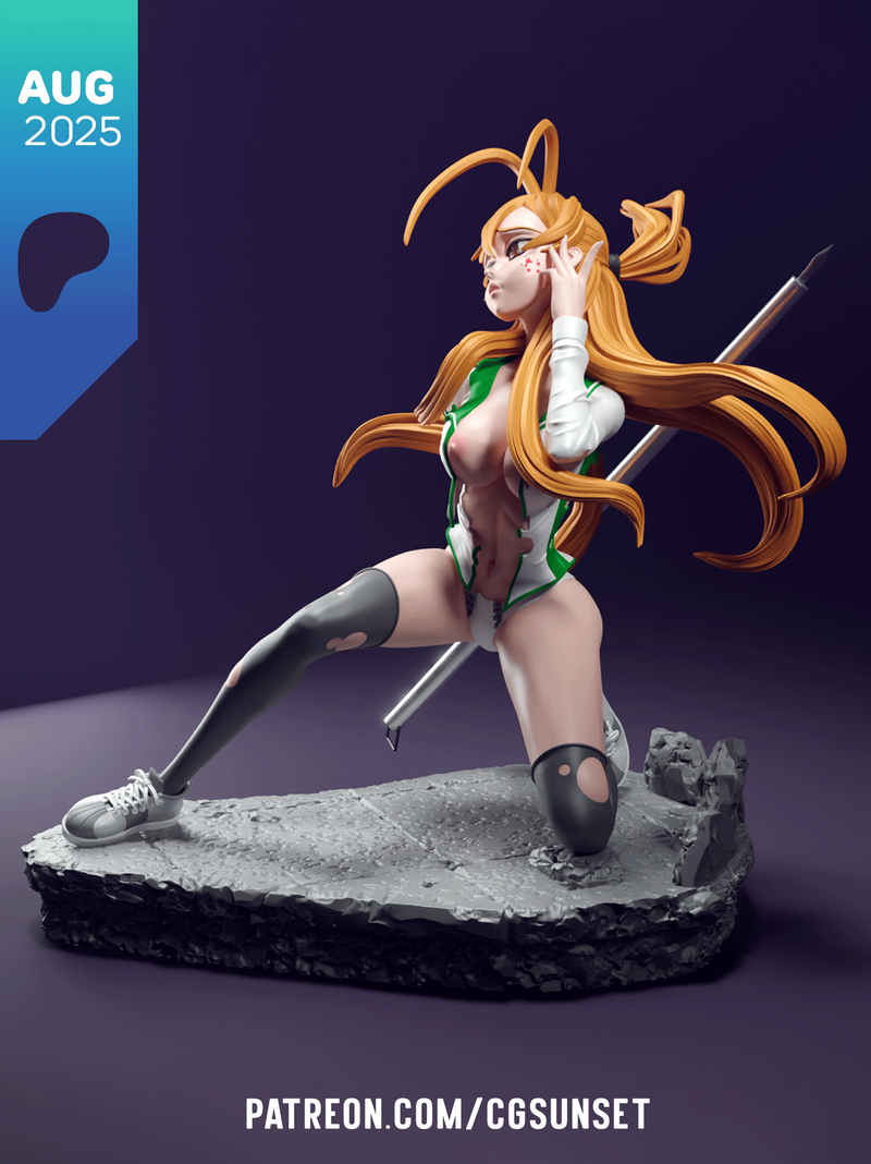米山莉奈 3D打印模型|Rei Miyamoto – 3D Print Model