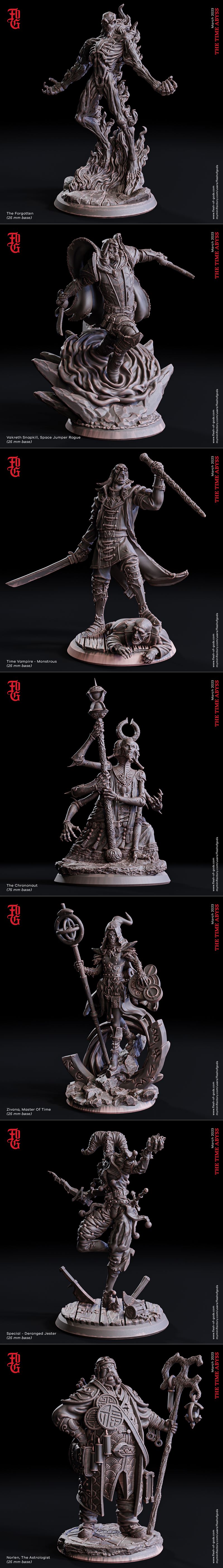 神之肉 – 深渊之调 – 3D打印模型|Flesh of Gods – The Tune Abyss – 3D Print Model STL