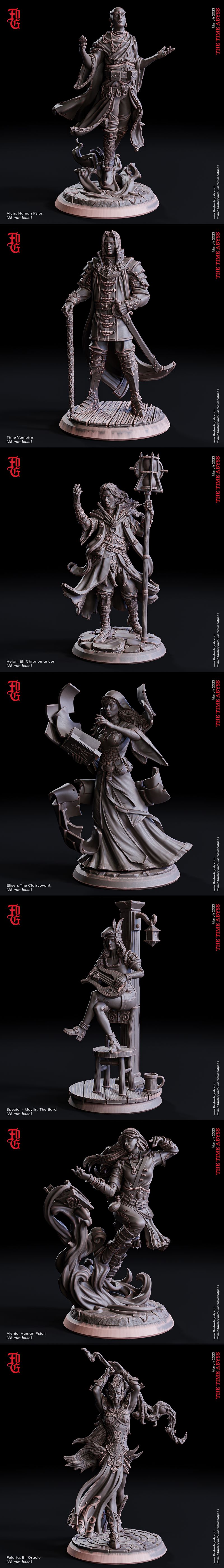 神之肉 – 深渊之调 – 3D打印模型|Flesh of Gods – The Tune Abyss – 3D Print Model STL