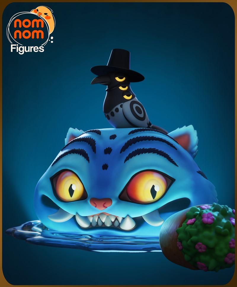 Chibi小虎人3D打印模型|Nomnom Figures – Chibi Derpy Tiger – Kpop Demon Hunters – 3D Print Model STL