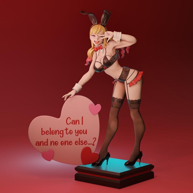 Magpie 3D - 电影角色穿搭模型 - 3D打印雕塑|Magpie 3D – Marin Kitagawa – My dress up darling – 3D Print Model STL