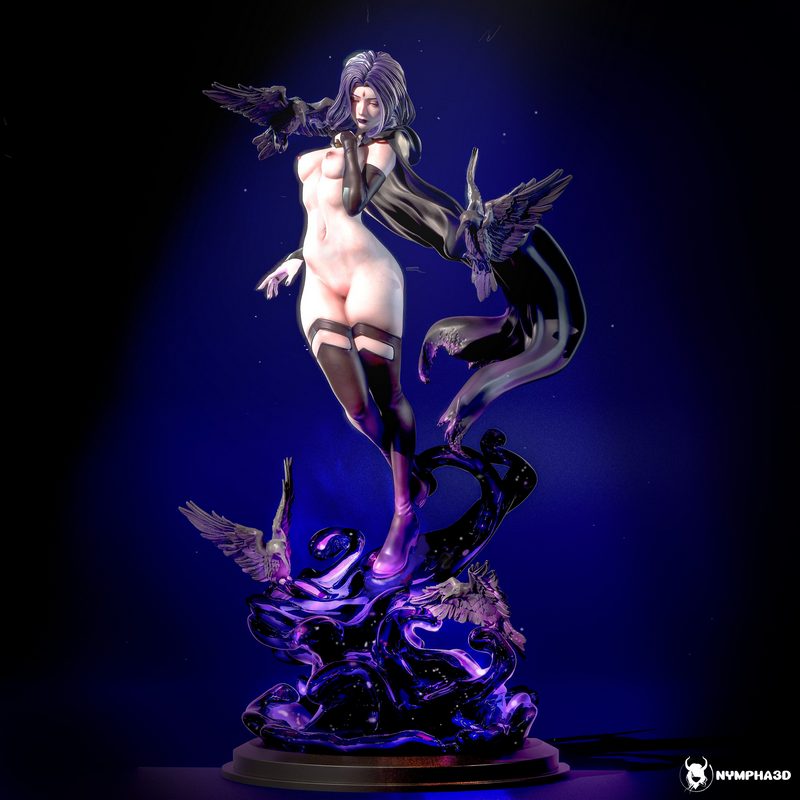 Nympha与Raven 3D打印模型|Nympha – Raven – 3D Print Model