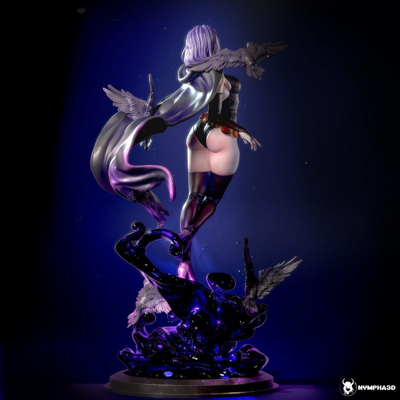 Nympha与Raven 3D打印模型|Nympha – Raven – 3D Print Model