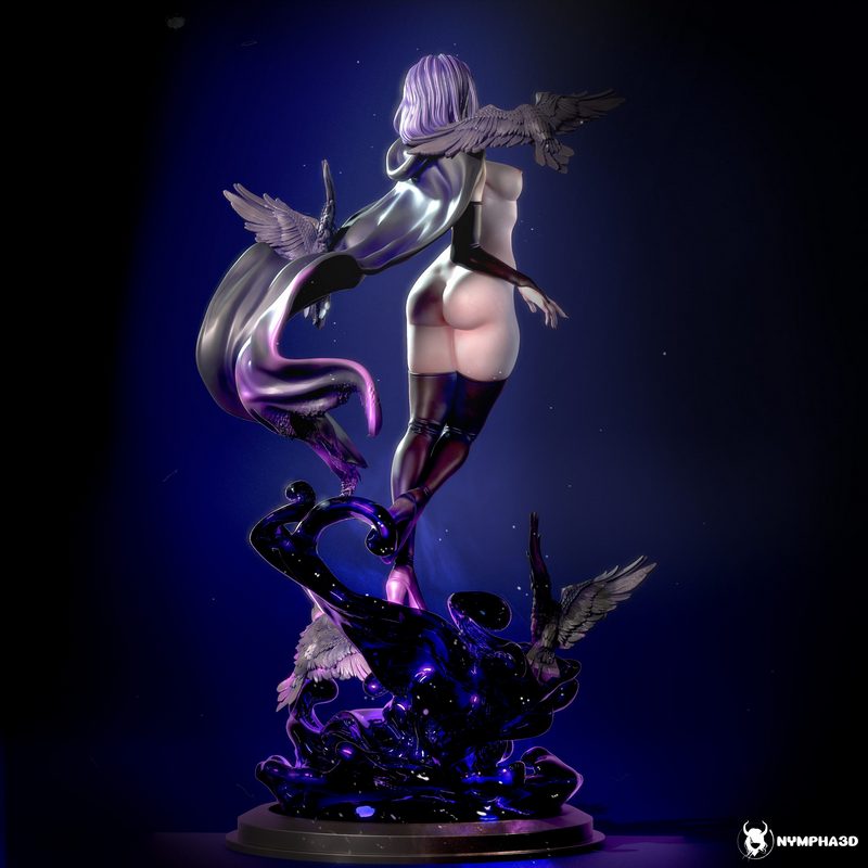 Nympha与Raven 3D打印模型|Nympha – Raven – 3D Print Model