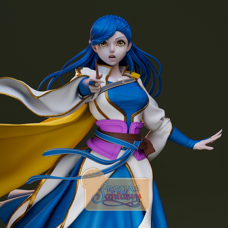 罗泽米娜：书虫的崛起 3D打印模型|Rozemyne – Ascendance of a Bookworm – 3D Print Model