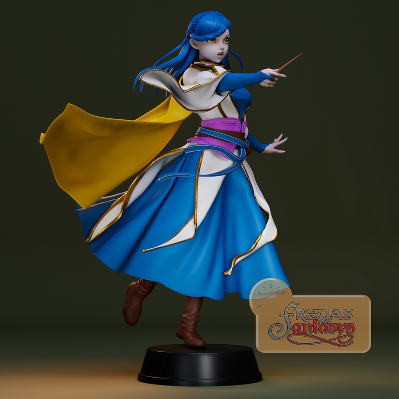 罗泽米娜：书虫的崛起 3D打印模型|Rozemyne – Ascendance of a Bookworm – 3D Print Model