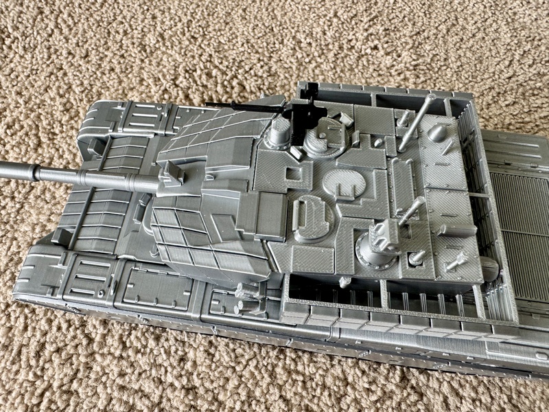 99A主战坦克 3D打印模型|Type 99A Main Battle Tank – 3D Print Model