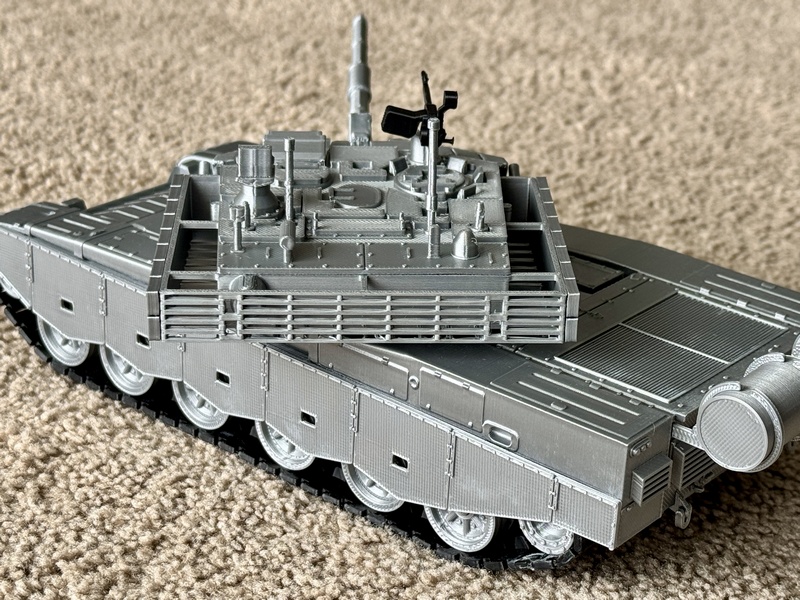 99A主战坦克 3D打印模型|Type 99A Main Battle Tank – 3D Print Model