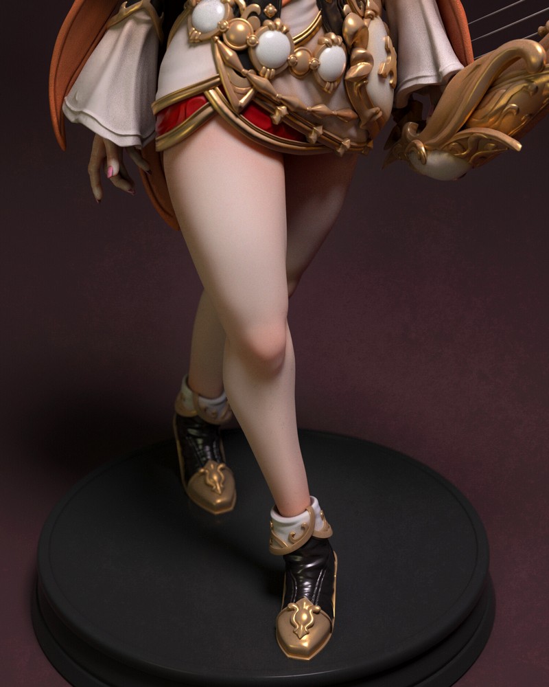 Davi Cao - Bard - 3D打印模型|Davi Cao – Bard – 3D Print Model