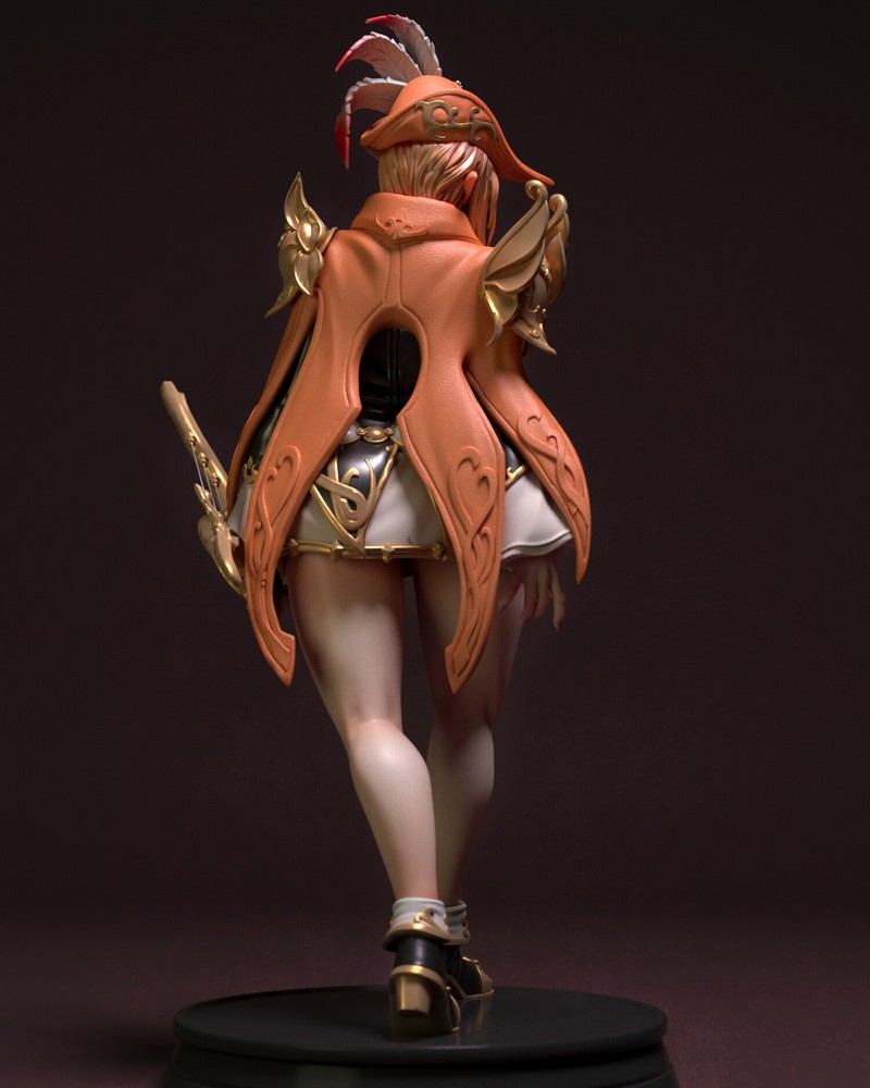 Davi Cao - Bard - 3D打印模型|Davi Cao – Bard – 3D Print Model
