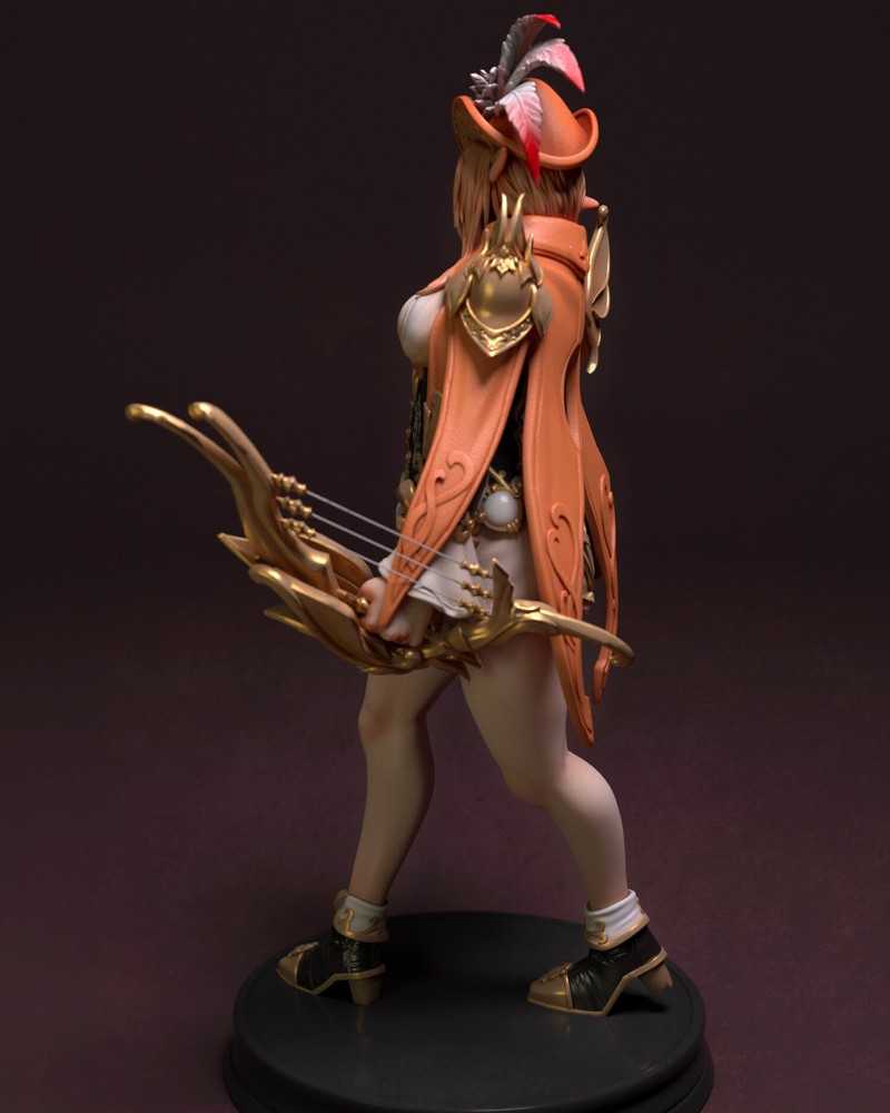 Davi Cao - Bard - 3D打印模型|Davi Cao – Bard – 3D Print Model