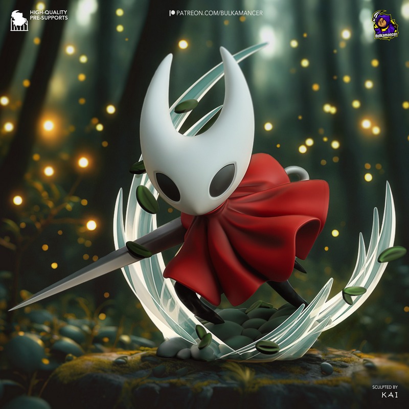 霍恩特·空洞骑士·丝歌 3D打印模型|Bulkamancer – Hornet – Hollow Knight Silksong – 3D Print Model
