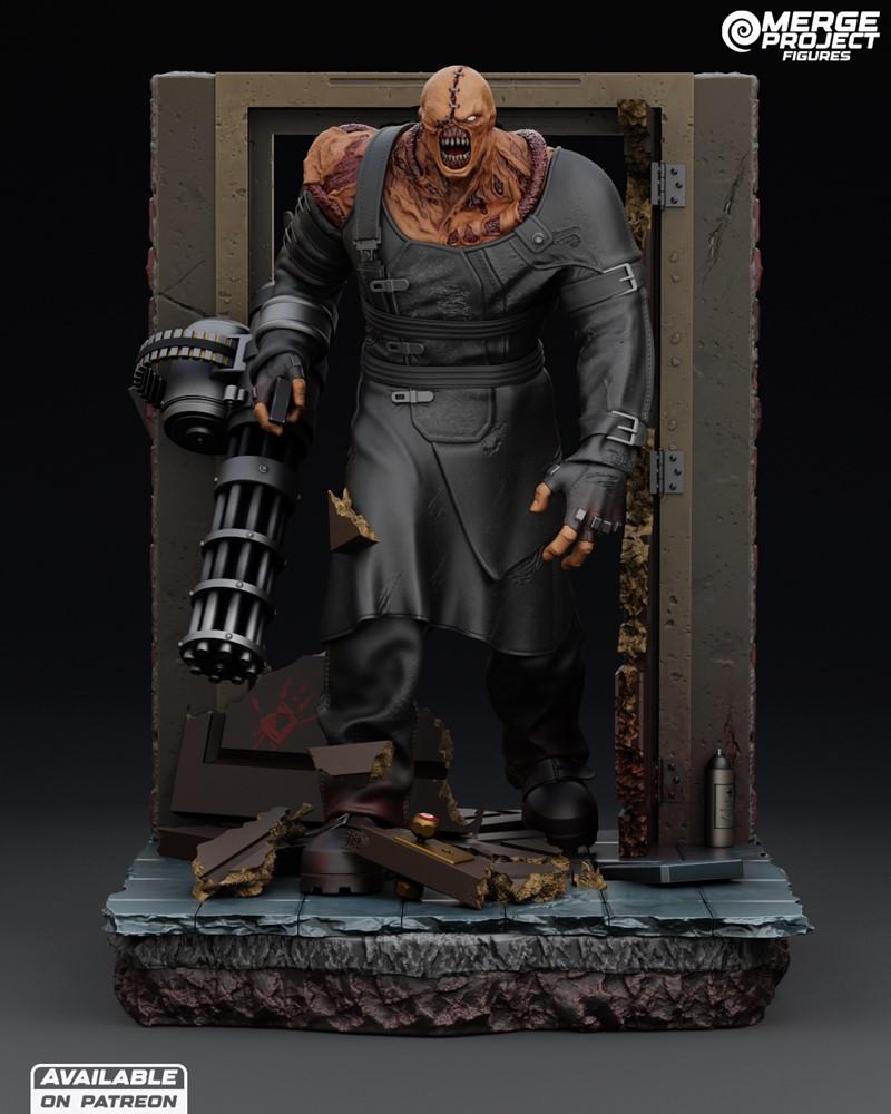 融合项目模型 - 神秘敌人 - 3D打印模型|Merge Project Figures – Nemesis – 3D Print Model STL