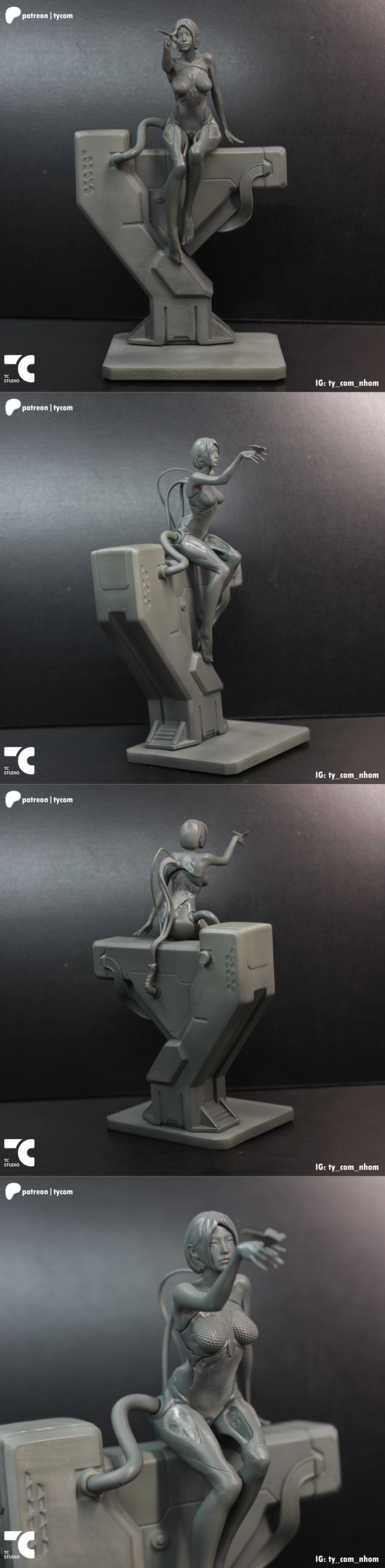 TC随机收藏品 - 安卓S-VI - 3D打印模型|TC Random Collectibles – Android S-VI – 3D Print Model STL