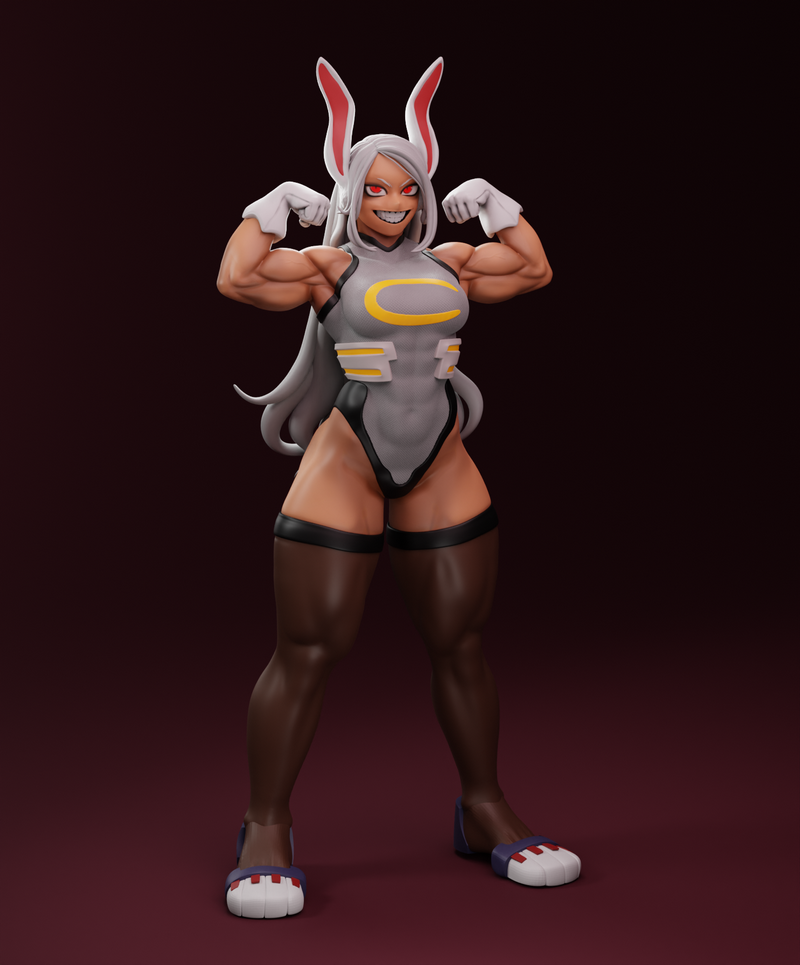 Mirko Flex - 3D打印动漫角色模型|Mirko Flex – 3D Print Model