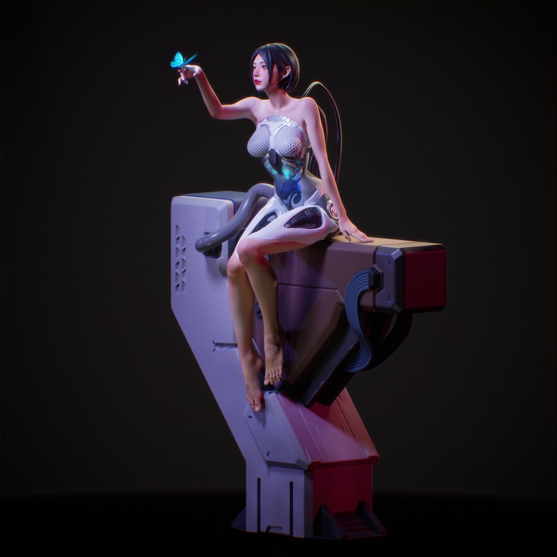 Android S-VI 3D打印模型|Android S-VI – 3D Print Model