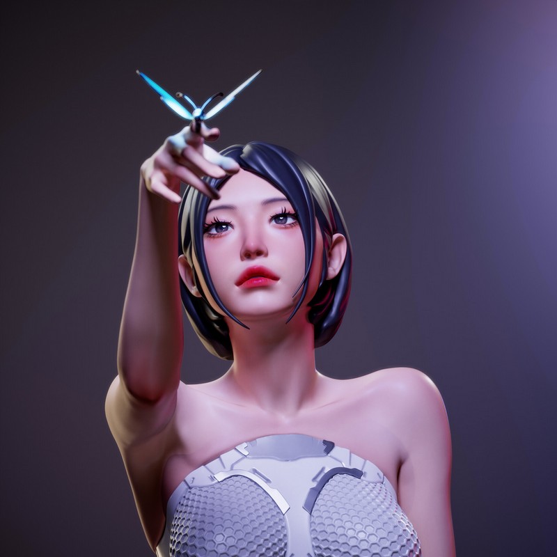 Android S-VI 3D打印模型|Android S-VI – 3D Print Model