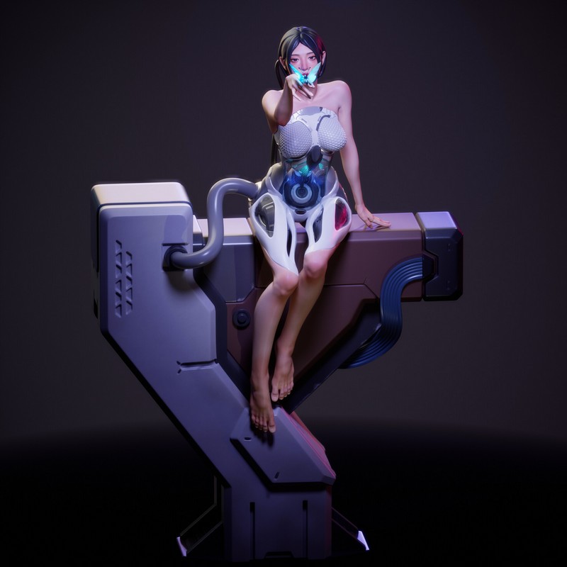 Android S-VI 3D打印模型|Android S-VI – 3D Print Model