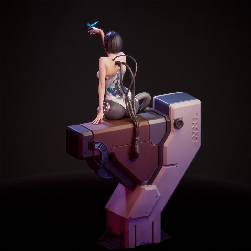 Android S-VI 3D打印模型|Android S-VI – 3D Print Model