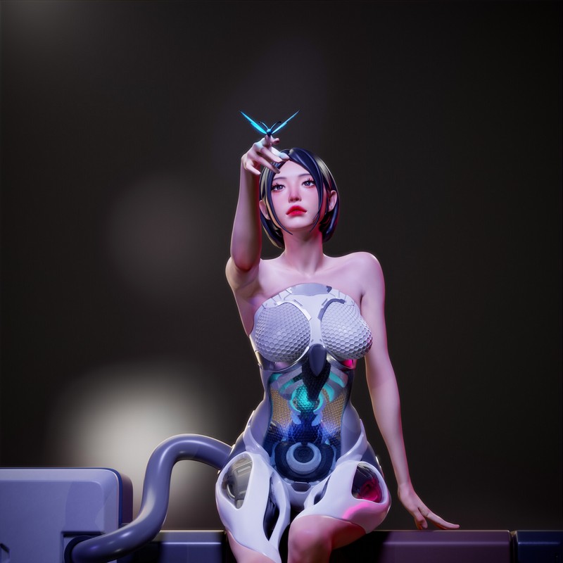 Android S-VI 3D打印模型|Android S-VI – 3D Print Model