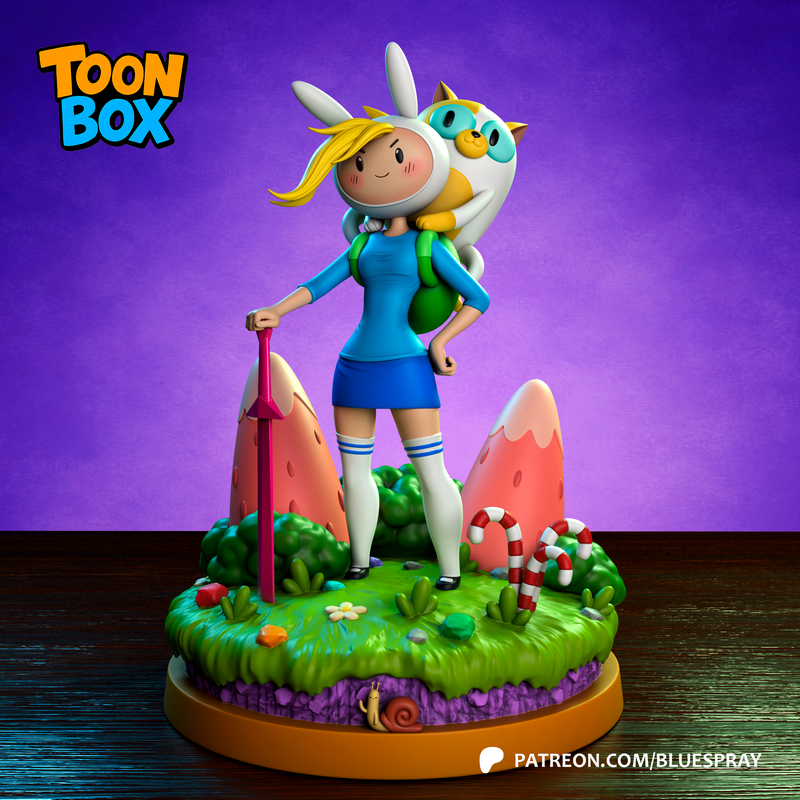 菲奥娜·坎贝尔 3D打印模型|Fionna Campbell – 3D Print Model