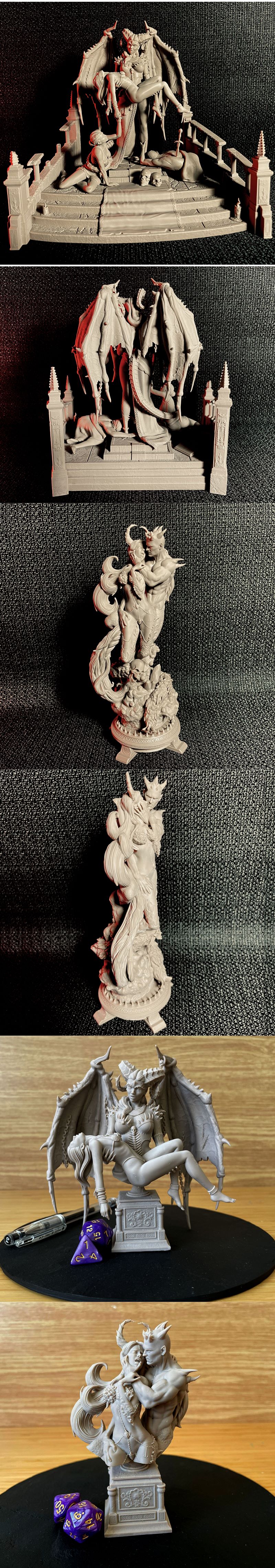 黑鸟微型模型——血之仪式——3D打印模型|Black Bird Miniatures – The Ritual of Blood – 3D Print Model STL