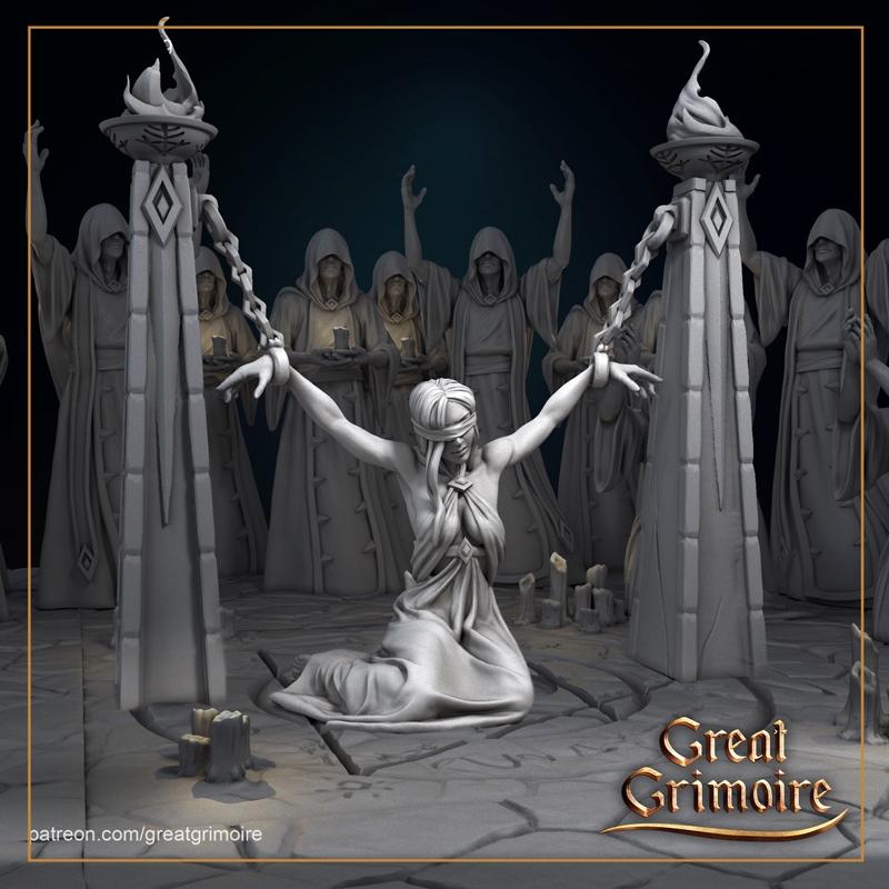 伟大秘典·仪式·3D打印模型|Great Grimoire – Ritual – 3D Print Model STL