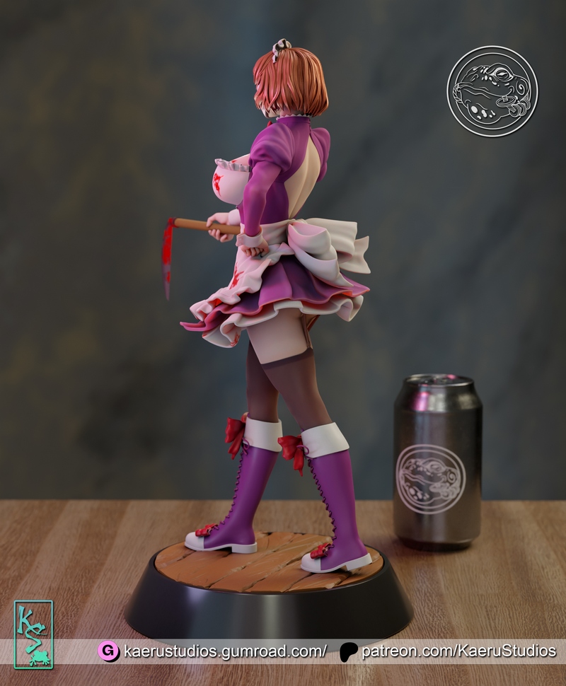 Kaeru Studios《天穹新闻》3D打印模型|Kaeru Studios – Maid – Tenkuu Shinpan – 3D Print Model