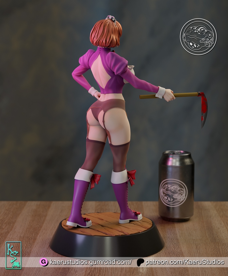 Kaeru Studios《天穹新闻》3D打印模型|Kaeru Studios – Maid – Tenkuu Shinpan – 3D Print Model