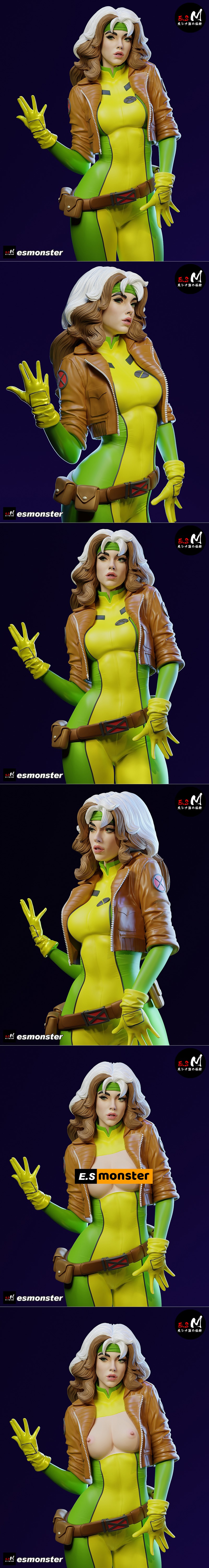X战警 Rogue 3D打印模型|E.S Monster – Xmen – Rogue – 3D Print Model STL