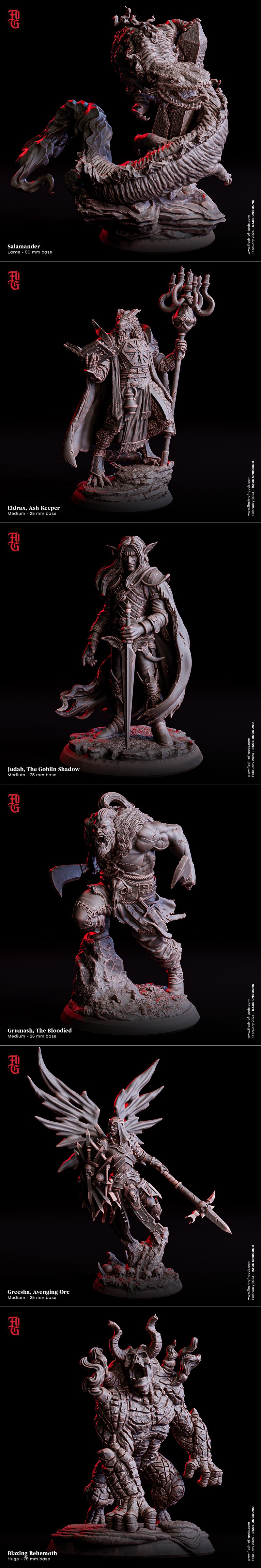 神之肉 – 愤怒之魂 – 3D打印模型|Flesh Of Gods – Rage Unbound – 3D Print Model STL
