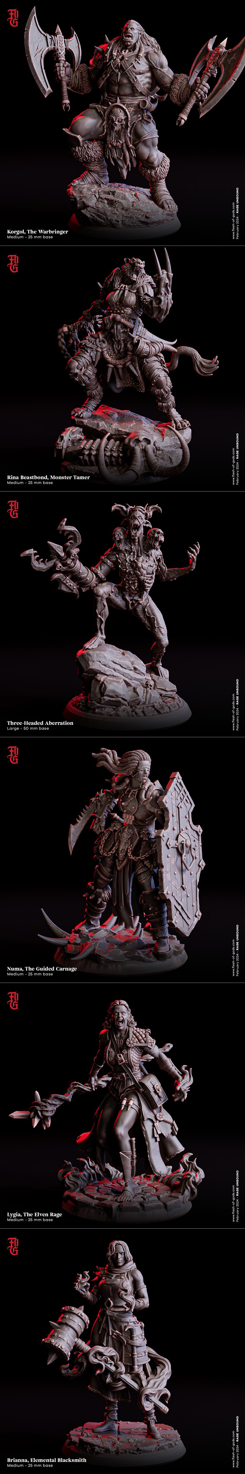 神之肉 – 愤怒之魂 – 3D打印模型|Flesh Of Gods – Rage Unbound – 3D Print Model STL