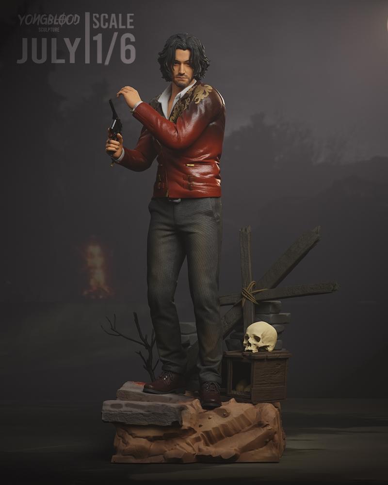 永血雕塑 - 路易斯·塞拉 - 居民 Evil 4 重制版 3D打印模型|Yongblood Sculpture – Luis Sera – Resident Evil 4 Remake – 3D Print Model STL