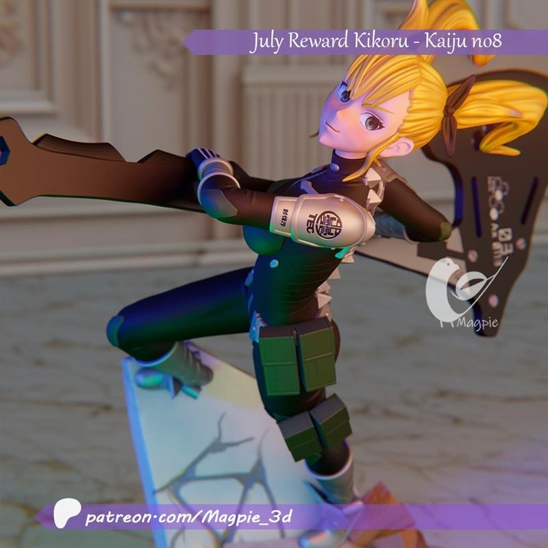 Kikoru Shinomiya – Kaiju no8 – 3D Print Model STL