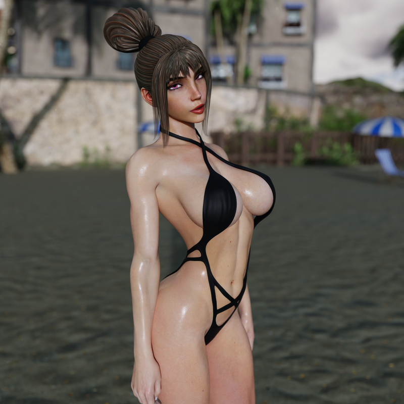 QB作品 - 安妮·洛维 - 3D打印模型|QB Works – Anne Lovely – 3D Print Model